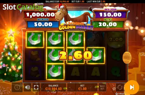 Скрин3. Golden Donkey XMAS слот