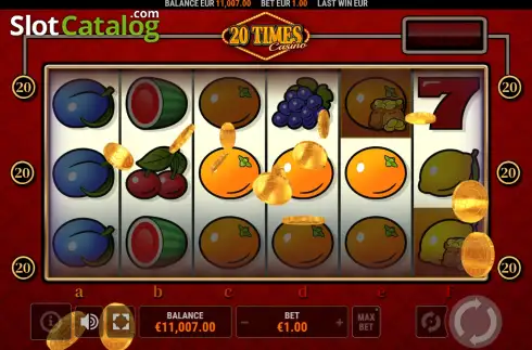Скрин3. 20 Times Casino слот