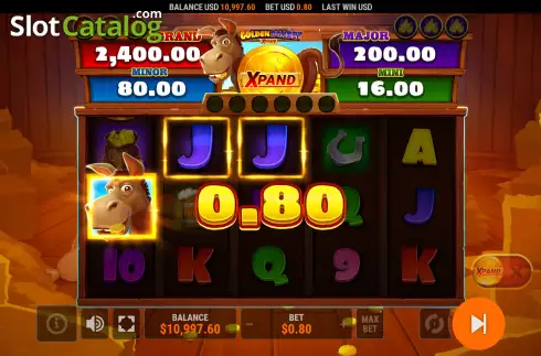 Скрин3. Golden Donkey Xpand слот