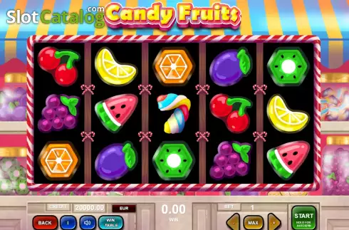 Скрин2. Candy Fruits слот