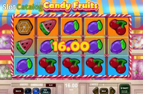 Скрин3. Candy Fruits слот