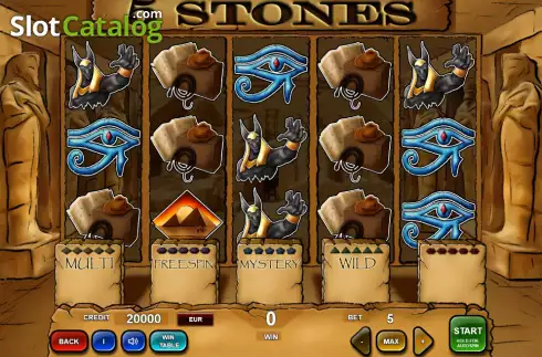 Скрин2. 5 Stones слот