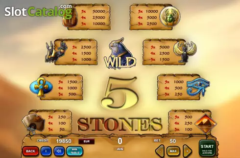 Скрин4. 5 Stones слот