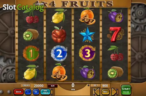 Скрин2. 4x4 Fruits слот