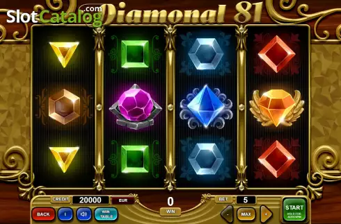 Скрин2. Diamonal 81 слот