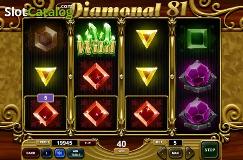 Скрин3. Diamonal 81 слот