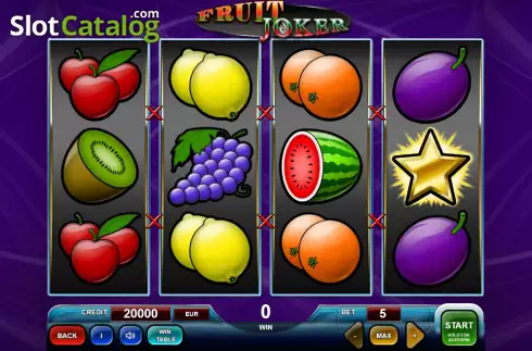 Скрин2. Fruit Joker слот