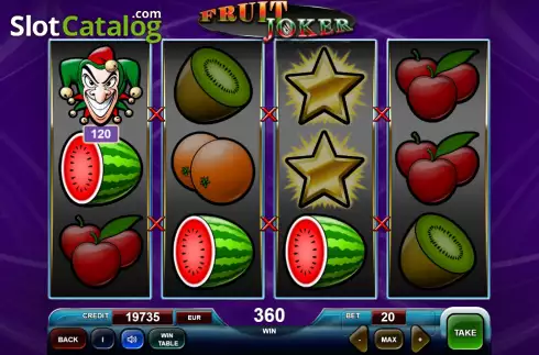 Скрин3. Fruit Joker слот