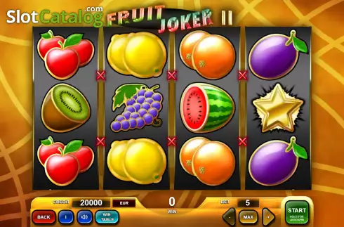 Скрин2. Fruit Joker II слот