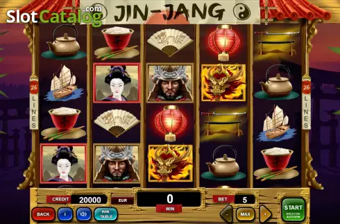 Скрин2. Jin-Jang слот