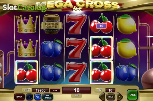 Скрин3. Mega Cross 4 слот