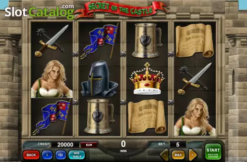 Скрин2. Secret Of The Castle слот