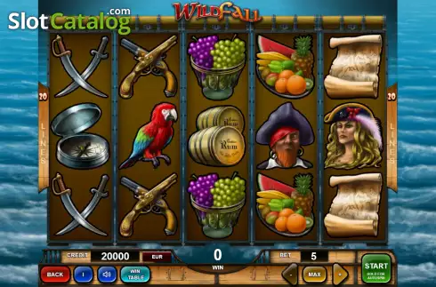 Скрин2. Wildfall слот