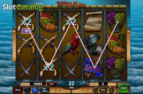 Скрин3. Wildfall слот
