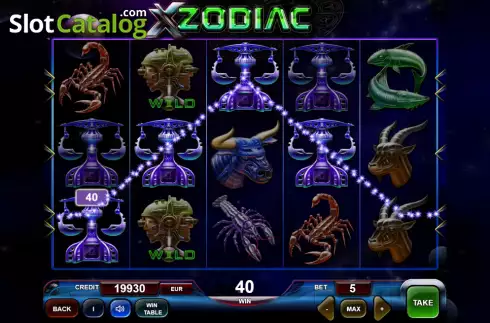 Скрин3. X Zodiac слот