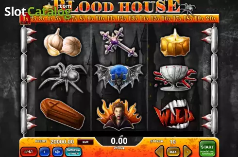 Скрин2. Blood House слот