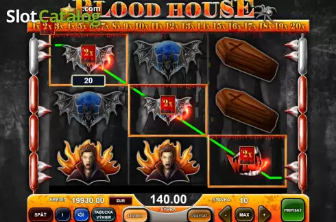Скрин3. Blood House слот