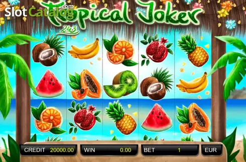 Скрин2. Tropical Joker слот