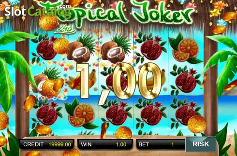 Скрин3. Tropical Joker слот