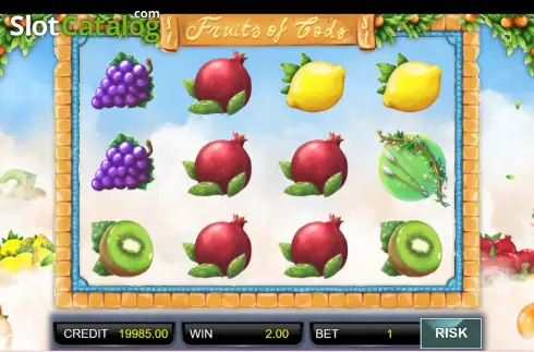 Скрин3. 81 Fruits of Gods слот