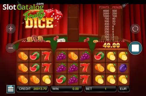 Скрин3. Fruity Dice слот