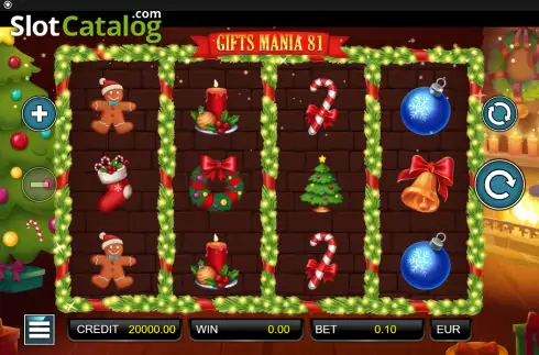 Скрин2. Gifts Mania 81 слот