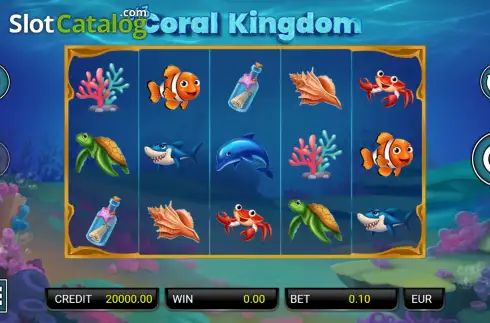 Скрин2. Coral Kingdom слот