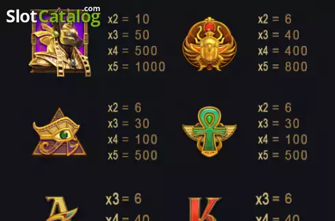 Скрин5. Scale of Heaven: Anubis слот