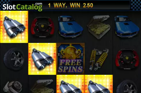 Скрин3. Racing for Luck слот