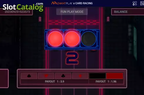 Скрин2. Card Racing слот