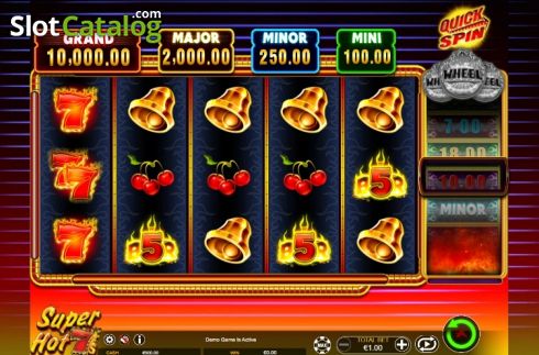 Скрин2. Super Hot 7s Quick Spin (Ainsworth) слот