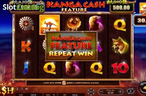 Скрин7. Kanga Cash (Ainsworth) слот