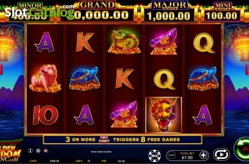 Скрин2. Golden Wisdom слот