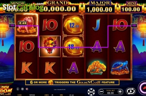 Скрин5. Golden Wisdom слот