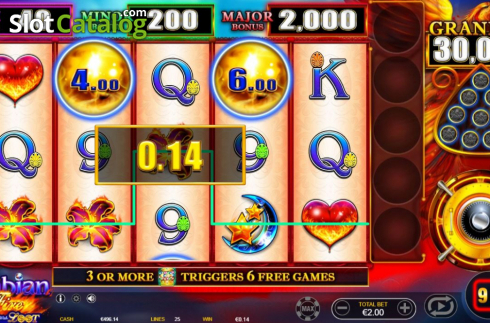 Скрин3. Arabian Fire слот