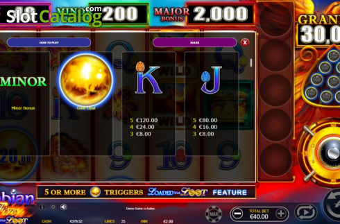 Скрин9. Arabian Fire слот