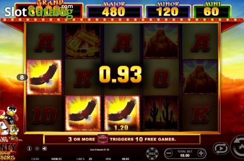 Скрин4. Mustang Money RR слот