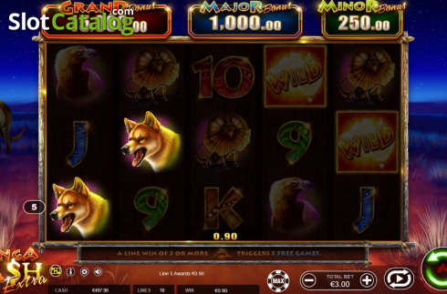 Скрин3. Kanga Cash Extra слот