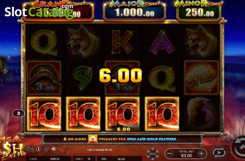 Скрин5. Kanga Cash Extra слот