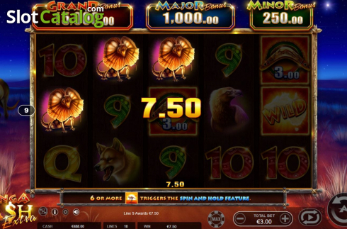 Скрин6. Kanga Cash Extra слот