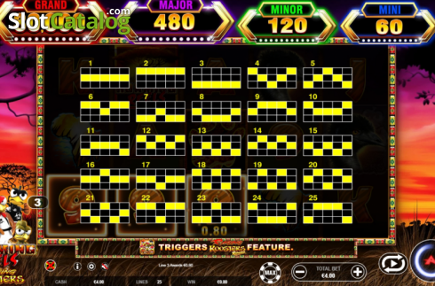 Скрин7. Roaming Reels Raging Roosters слот