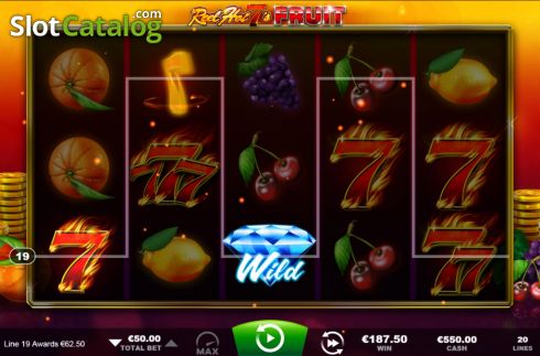 Скрин3. Reel Hot 7's Fruit слот