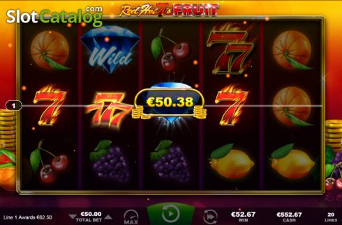 Скрин4. Reel Hot 7's Fruit слот
