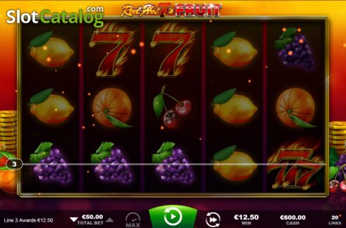 Скрин5. Reel Hot 7's Fruit слот