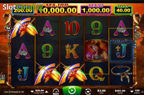 Скрин4. Zulu Treasure слот