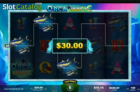 Скрин3. Orca Magic слот
