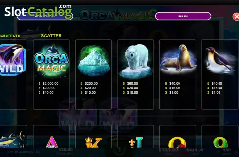 Скрин6. Orca Magic слот