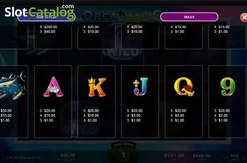 Скрин7. Orca Magic слот
