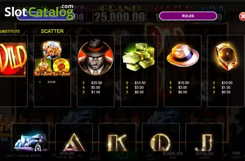 Скрин7. Rob the Bank (Ainsworth) слот