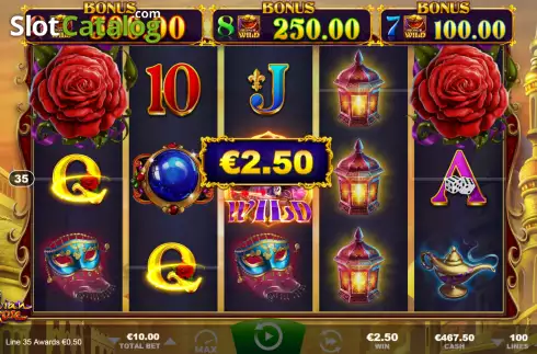 Скрин4. Arabian Rose (Ainsworth) слот